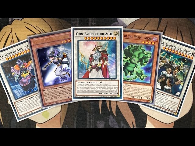 My Nordic Gods Yugioh Deck Profile for August 2021 - YouTube