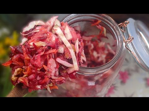 Salade vitamine de mars  Trs savoureuse ! Je la cuisine 1 fois par semaine pour la sant 