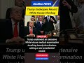 Trump undergoes White House medical checkup involving record 22 doctors