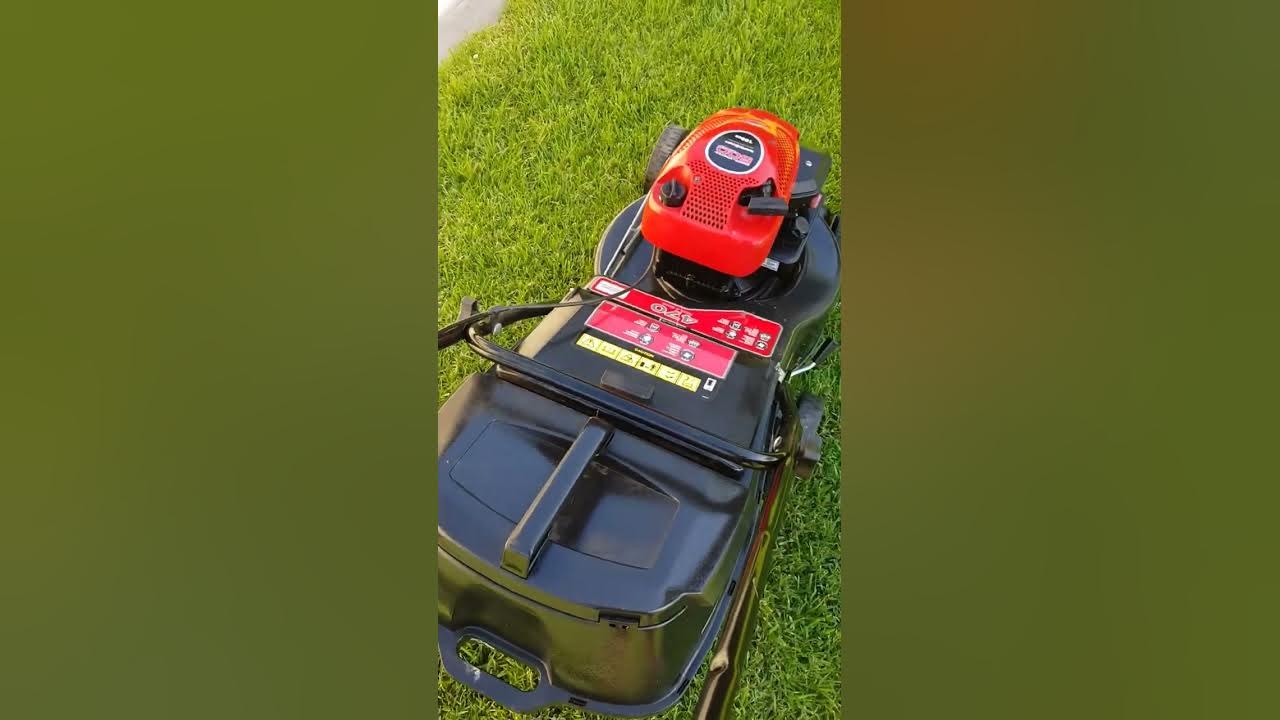 masport lawnmower 158cc YouTube