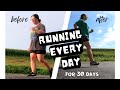 FINAL RESULTS OF RUNNING ONE MILE EVERY DAY FOR 30 DAYS - BEFORE AND AFTER