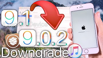 Downgrade iOS 9.1 to iOS 9.0.2 & Pangu Jailbreak - ANY iPhone, iPad & iPod Touch Untethered