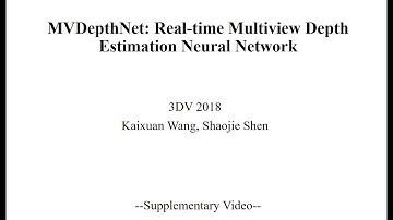 MVDepthNet: real-time multiview depth estimation neural network
