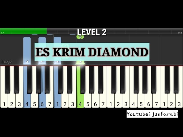 piano lagu es krim diamond - level 2 class=