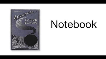 Advanced Potion Making Notebook:Ollivanders Magical Channel