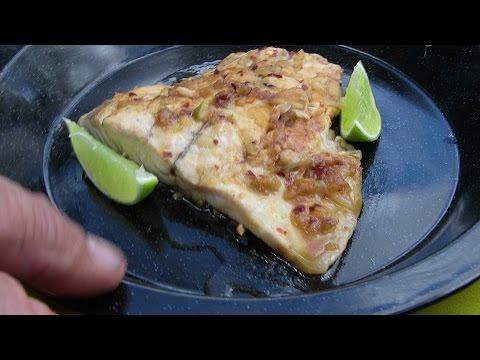 Roothy - Ginger Lime Steamed Fish - Roothy Bush Cooking