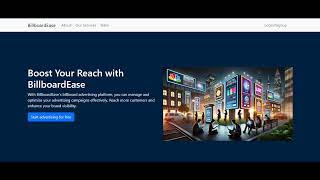 BillboardEase | A Digital Billboards Management and booking platform