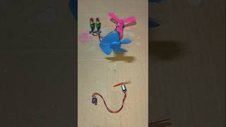 Windmill Generator Working Model With Mini Drone Motor • DC Motor #dcmotor #tech #shorts