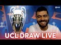 UNITED vs BARCA! | UEFA Champions League Draw Reaction