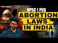 MTP Act 1971 and  Abortion Law vs Women’s Rights | Indian Polity | UPSC Prelims |