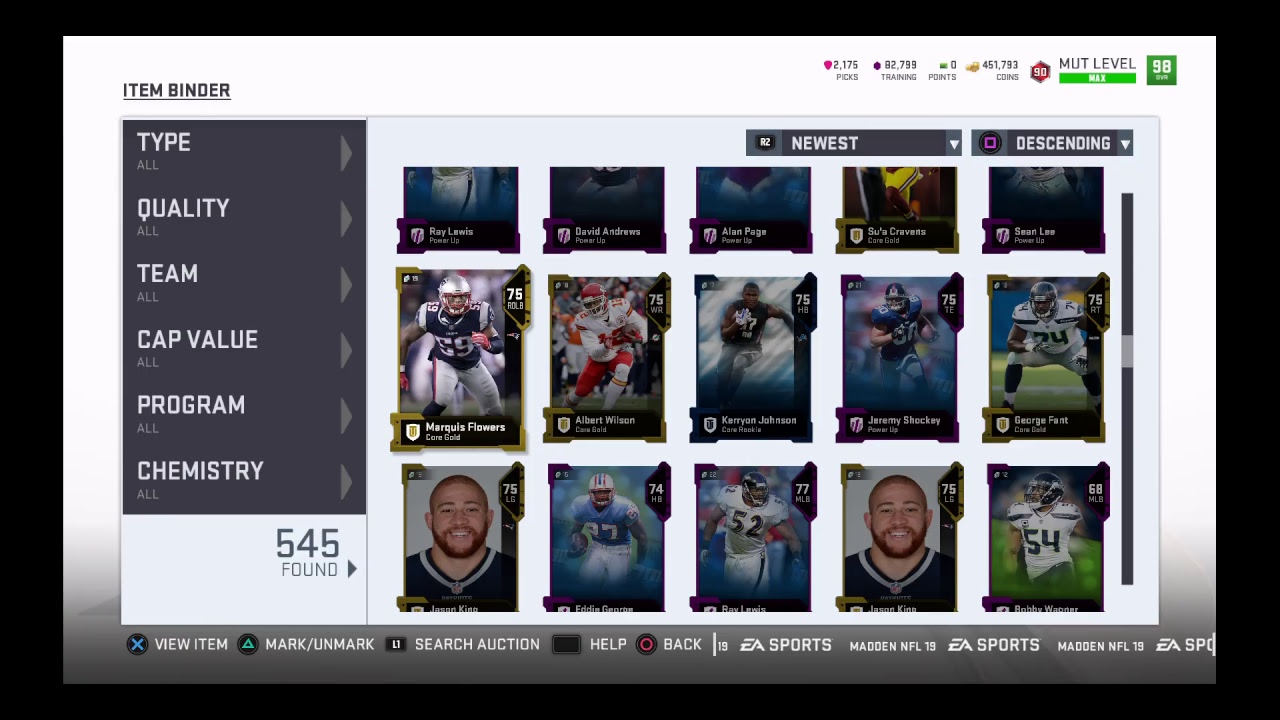 Madden 19 SERIES 6!! Level 90 UL