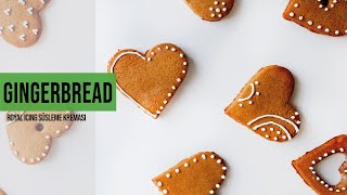 Zencefilli Kış Kurabiyesi Royal İcingli Kurabiye Gingerbread Kurabiye Tarifi