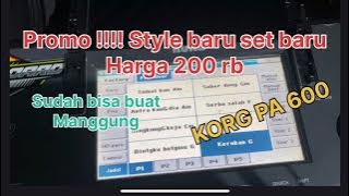 Set 2027 manual bagus kendang nendang bersih mirip orkes buat korg pa 600 keatas semi juga banyak 