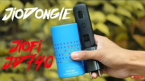 JioFi JDR740 (Dongle) Configuration || How To Connect  Wifi  In JioFi || JioFi JDR740 Dongel.