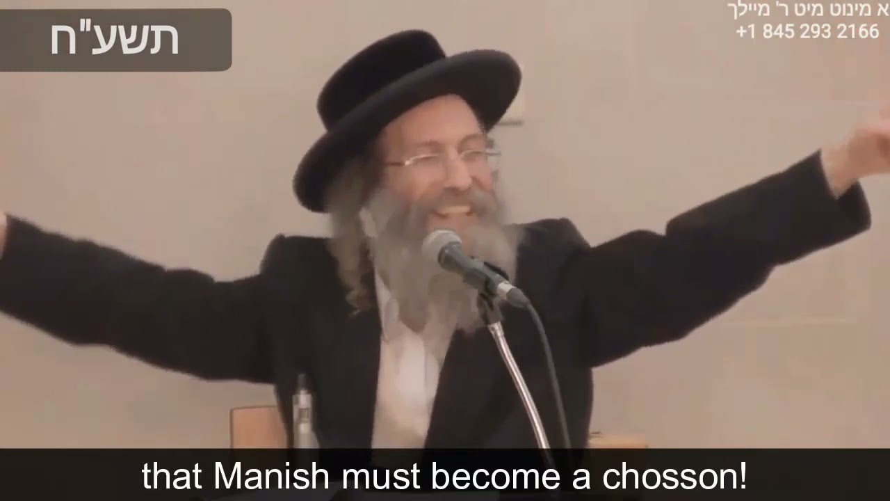 The Power of "V'Nitsak" on Seder Night - Reb Elimelech Biderman