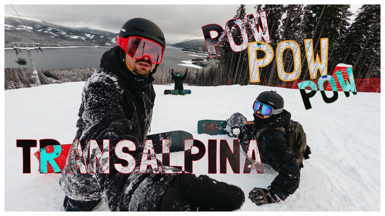 A snowboarding day at Transalpina - Voineasa resort #gopro #goprohero10 #romania #snowboarding