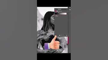 Photoshop 3D Anaglyph Effect in Minute #shorts #shortfeed