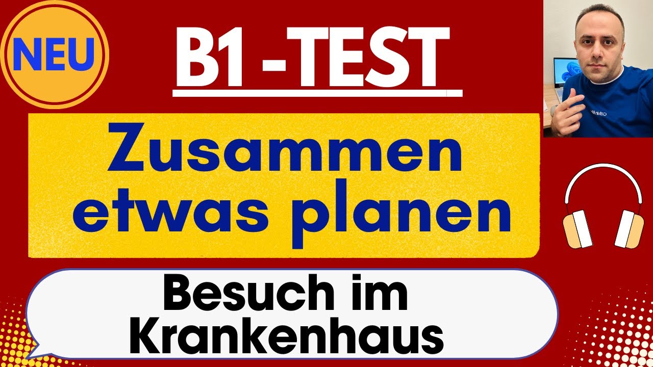 Zusammen Etwas Planen B1 Mündliche Prüfung B1 / Gemeinsam oder zusammen etwas planen DTZ TELC B1