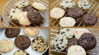 3 EASY COOKIES RECIPE I EGG-LESS & WITHOUT OVEN