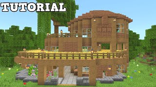 Minecraft Survival House Tutorial by BarnzyMC  131 views 3 weeks ago 18 minutes