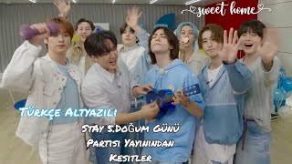 [Türkçe Altyazılı]Stray Kids-Stay 5.Doğum Günü Partisi Yayınından Kesitler