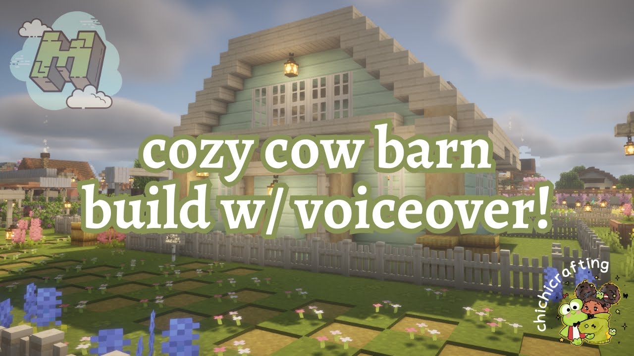 yap & build ♡ mini cow barn! - YouTube