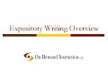 Expository Writing Quiz