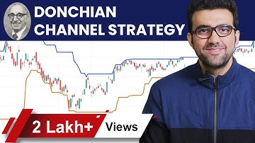 Donchian Channel I Weekly Income Strategy | By Siddharth Bhanushali