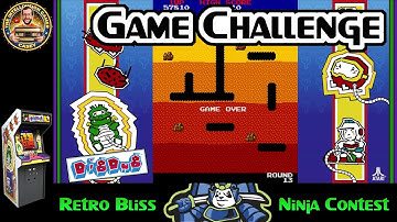 Dig Dug (Arcade) - Retro Bliss Ninja Contest Entry