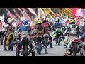 DUEL SENGIT REZA FAHLEVI vs ABDUL MALIK vs SAFRIANTO ILHAM KELAS MP6 125 CC KEJURDA MOTOPRIX ACEH