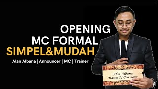 Tips Opening MC Formal - Alan Albana #mcformal screenshot 5