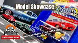 Model Showcase: Jaguar e-type series 1, bburago, schuco, hotwheels, Johnny lightning