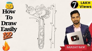 How to draw Nephron step by step for beginners !
