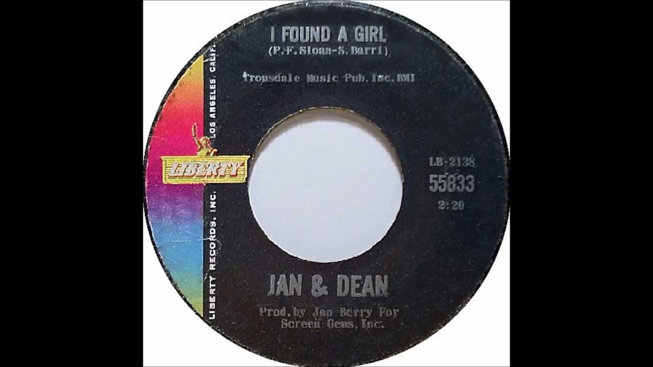 Jan & Dean - I Found A Girl (STEREO)