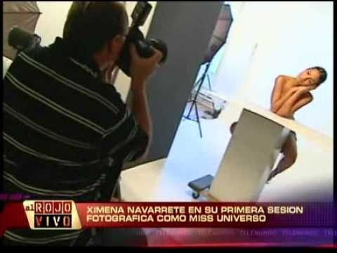 Primera sesin de fotos de Miss Universo 2010 Al Ro...