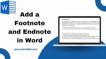 How to add a footnote and endnote in Word? (Full guide)