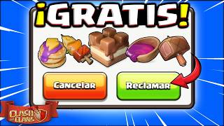 🎁 NUEVO REGALO GRATIS 😱+ APROVECHALO!! Logra 5 Aperitivos mágicos en CLASH OF CLANS #ClashAnytime