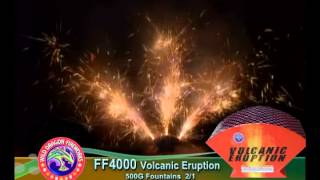 Volcanic Eruption By Wild Dragon Fireworks