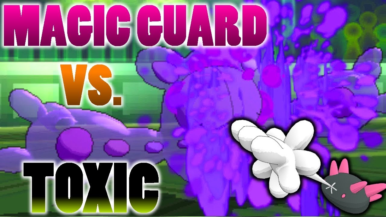 How To Beat A Magic Guard Pokemon With Toxic In Pokemon Ultra Sun and