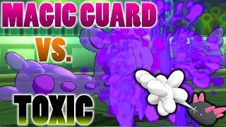 How To Beat A Magic Guard Pokemon With Toxic In Pokemon Ultra Sun and Moon