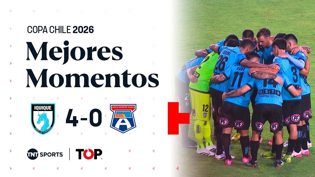 Compacto TOP | 🐉🔵 Deportes Iquique 4 - 0 🔵 San Marcos de Arica | Copa Chile 2026 - Fecha 1