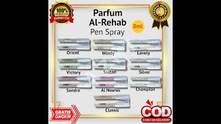 Parfum AL Rehab PEN Champion Spray 8ML Original Asli Arab Saudi