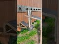 DIY automatic steel gate locking mechanism. #latch #diy