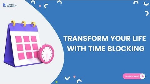 Transform Your Life with Time Blocking: NxtWave podcast | ccbp academy | ccbp 4.0