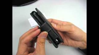 Melkco Leather Case for Samsung Google Nexus S  i9020 - Book Type (Black)