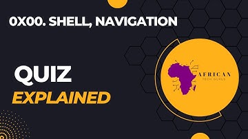 0X00 Shell navigation : Quiz #alx #alxafrica  #alxsoftwareengineering