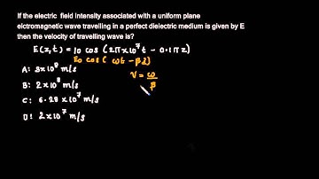 # EMT GATE # EM Waves Previous Problems
