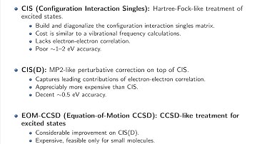 Brief Overview of Excited State Methods in Quantum Chemistry