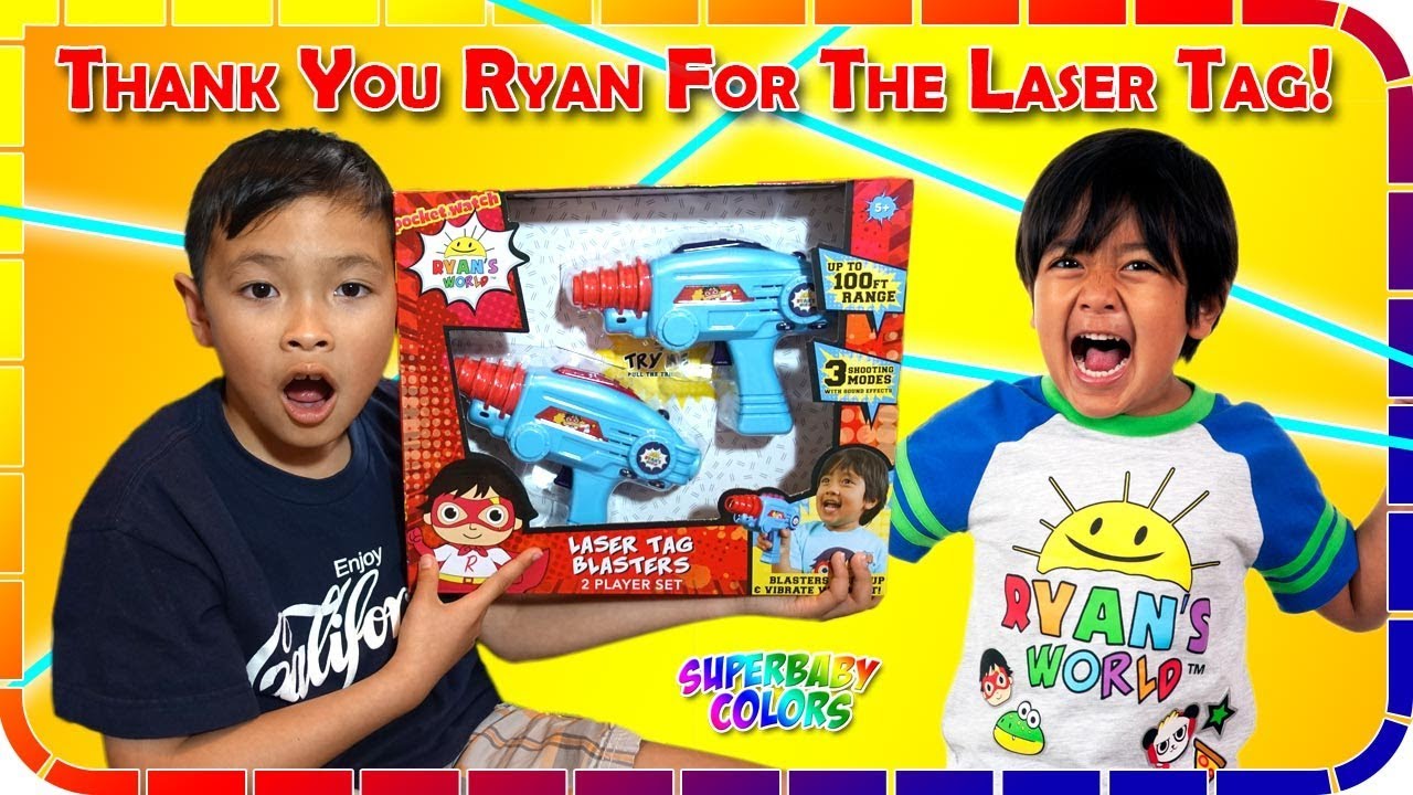 ryan's toy review laser tag