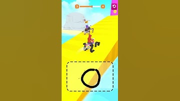 Scribble Rider 🚗 3 Level Gameplay Walkthrough | Best Android, iOS Games #shorts